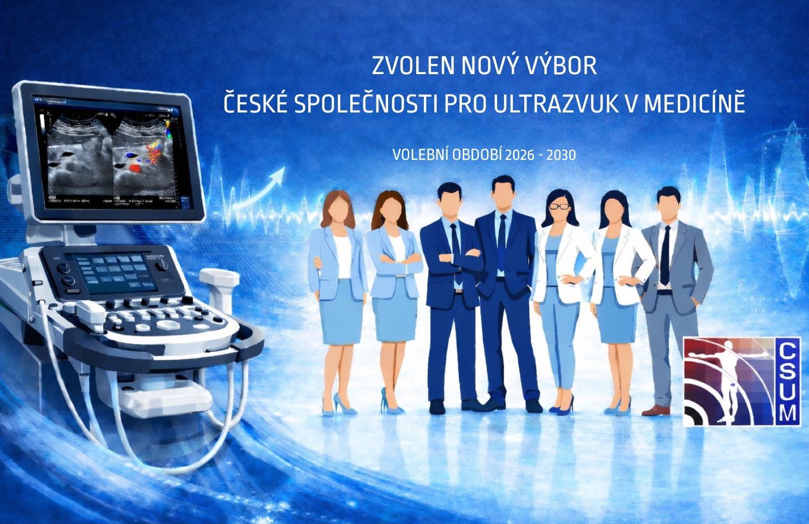 nový výbor ČESKÉ SPOLEČNOSTI PRO ULTRAZVUK V MEDICÍNĚ – 1