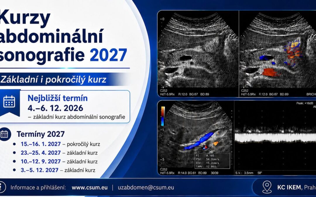 Termíny kurzů abdominální sonografie